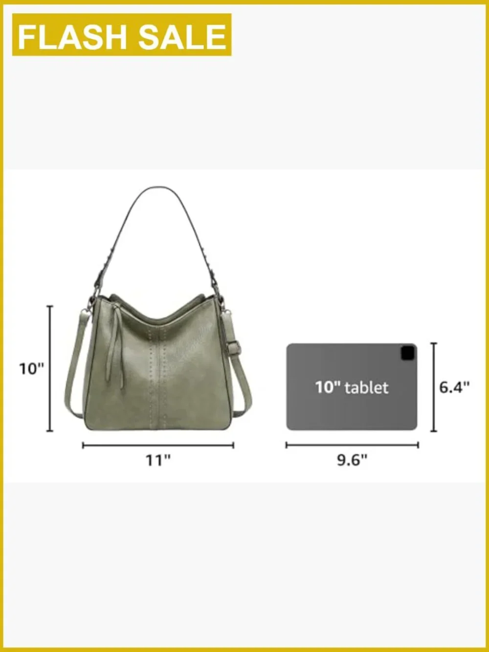 Chic Hobo Shoulder Bag for Women Crossbody Purse with Detachable Strap Faux